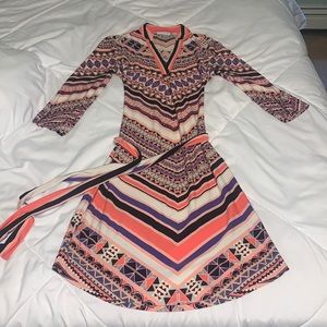 Patterned NY&Co midi dress